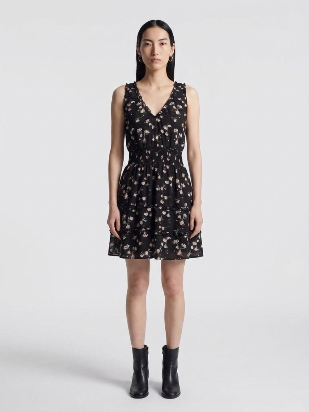 Juniors Black Sundress